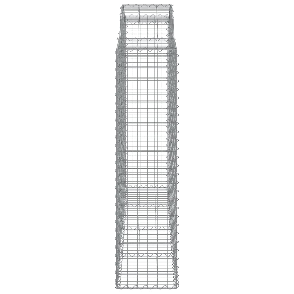 Cestas Gaviones 20 Uds Forma De Arco Hierro 200x50x160/180 Cm_4