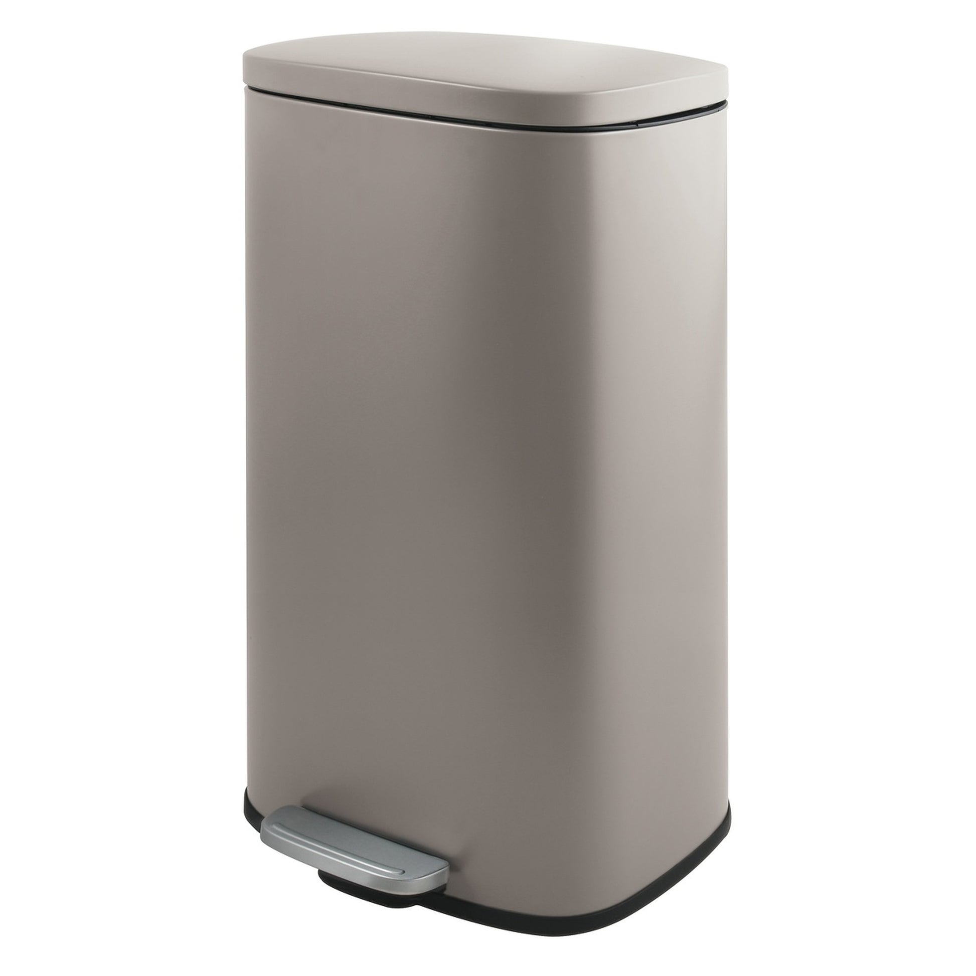 Cubo De Pedal Acero Akira 50l Topo Mate_0