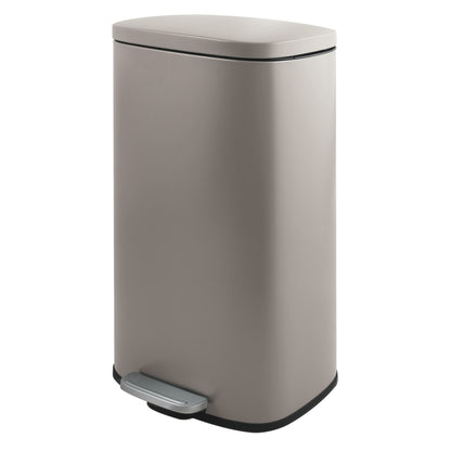 Cubo De Pedal Acero Akira 50l Topo Mate_0