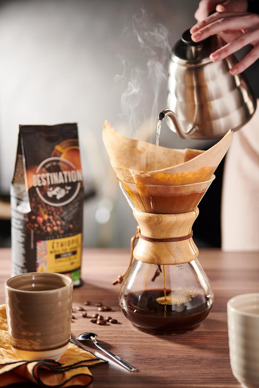 Café molido etiopía moka 100% arábica BIO Destination 250 g