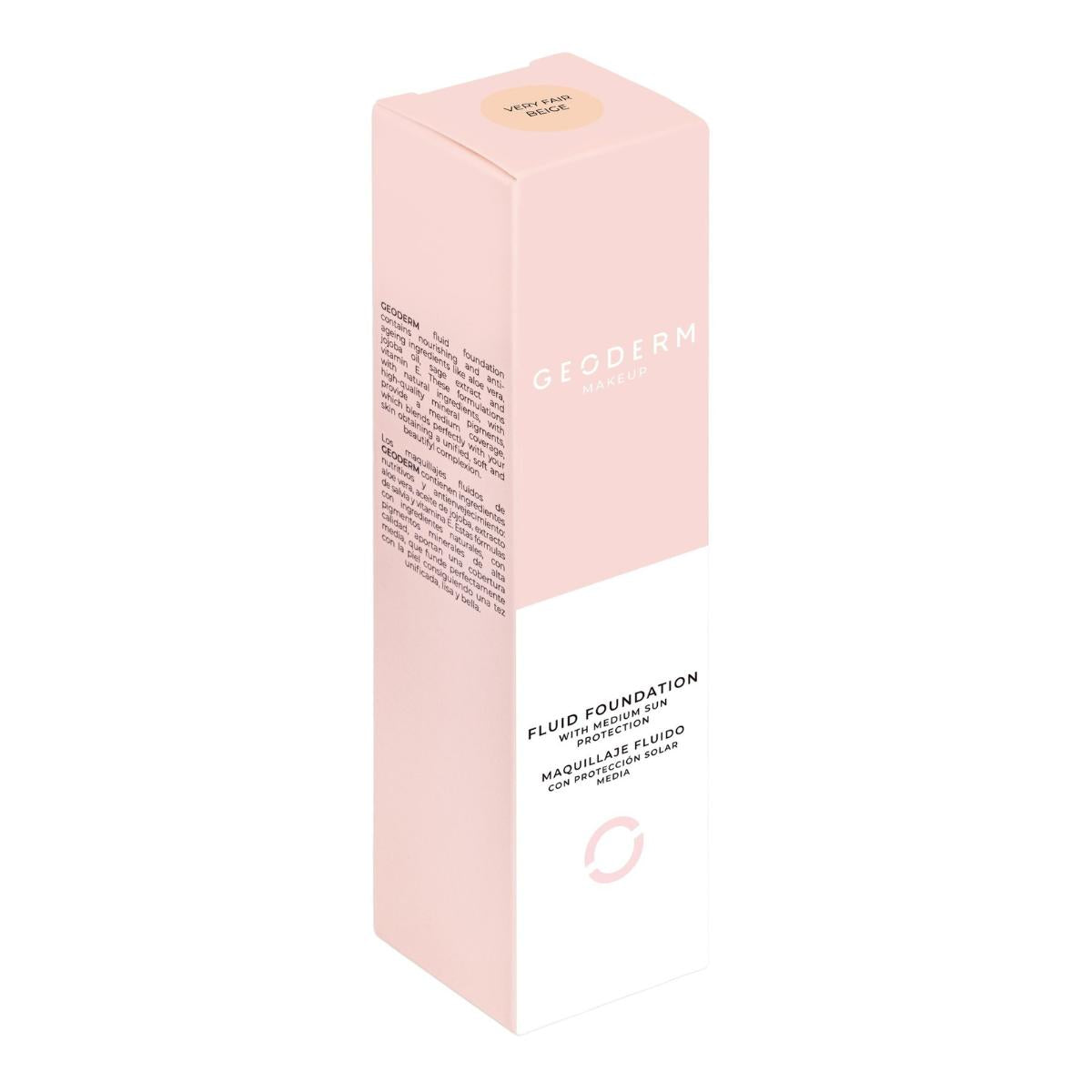 Base líquida Súper Claro/Very Fair Beige (Orgánico y BIO) Geoderm 50 ml