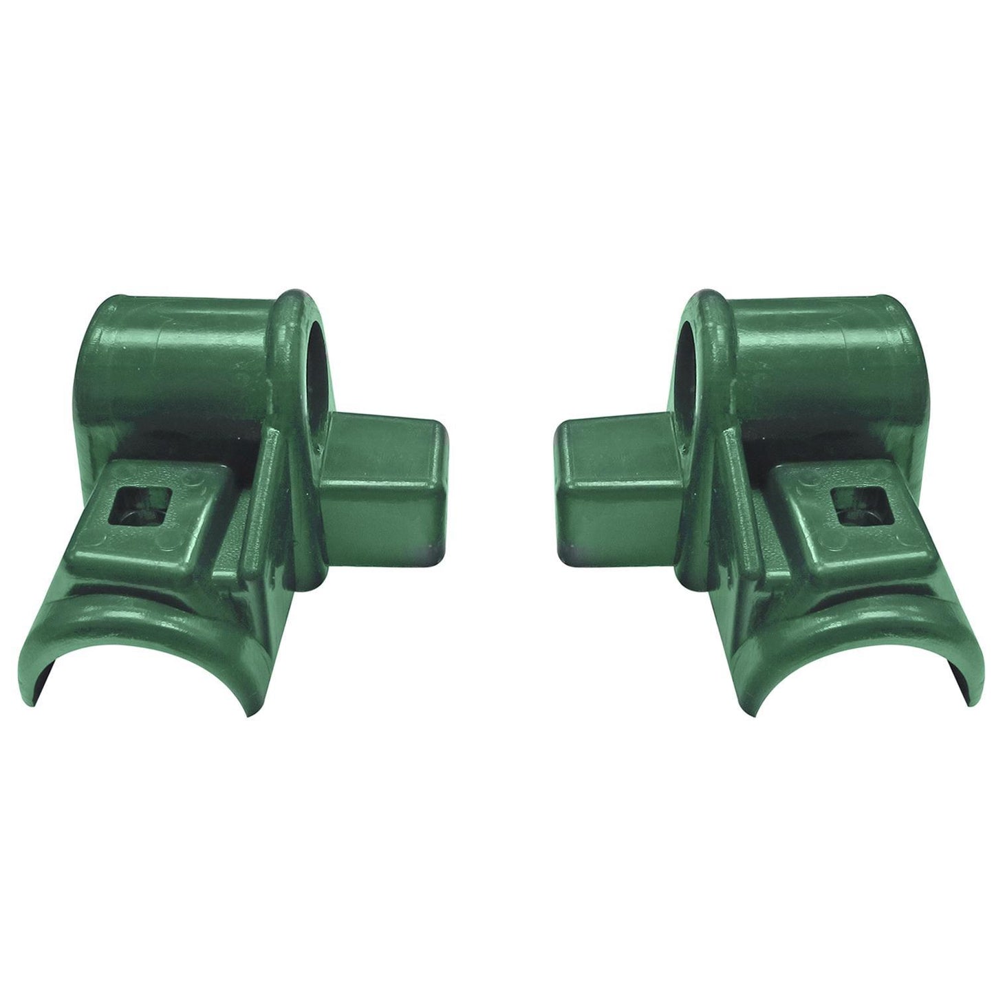 Cojinete Plastico Para Carretilla Obra Amarilla 1 Agujero (juego De 2 Piezas)