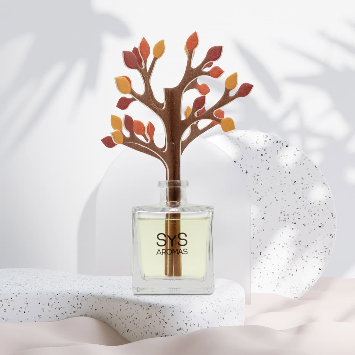 Ambientador Difusor Árbol Gardenia Deco Diffuser SYS Aromas 90 ml | Aroma Floral y Agreste | Vitalizante_3