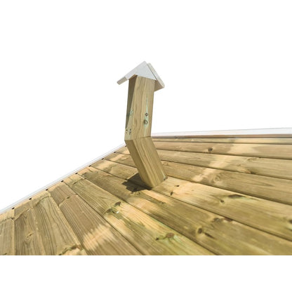 Casita Infantil De Madera Por Paneles Masgames Fada.