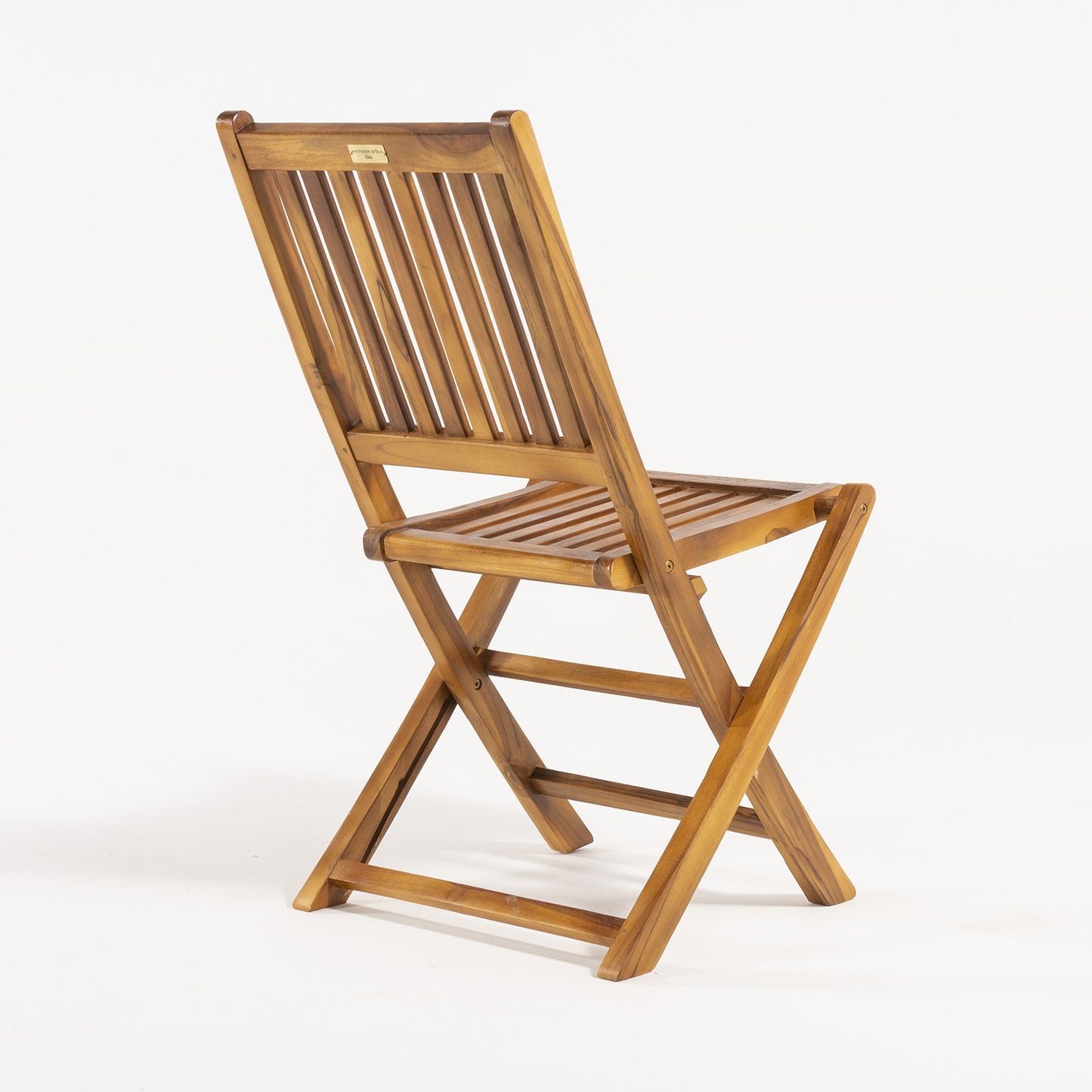 Silla Jardín Teca Plegable, Madera Teca Grado A, Tamaño: 48x60x85 Cm, Tratamiento Al Agua Aplicado_3