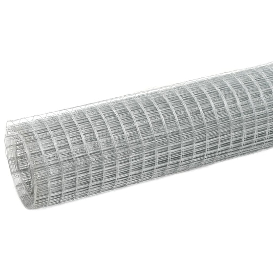 Alambrada De Gallinero Acero Galvanizado Plateada 10x1,5 M / Vetonek_0