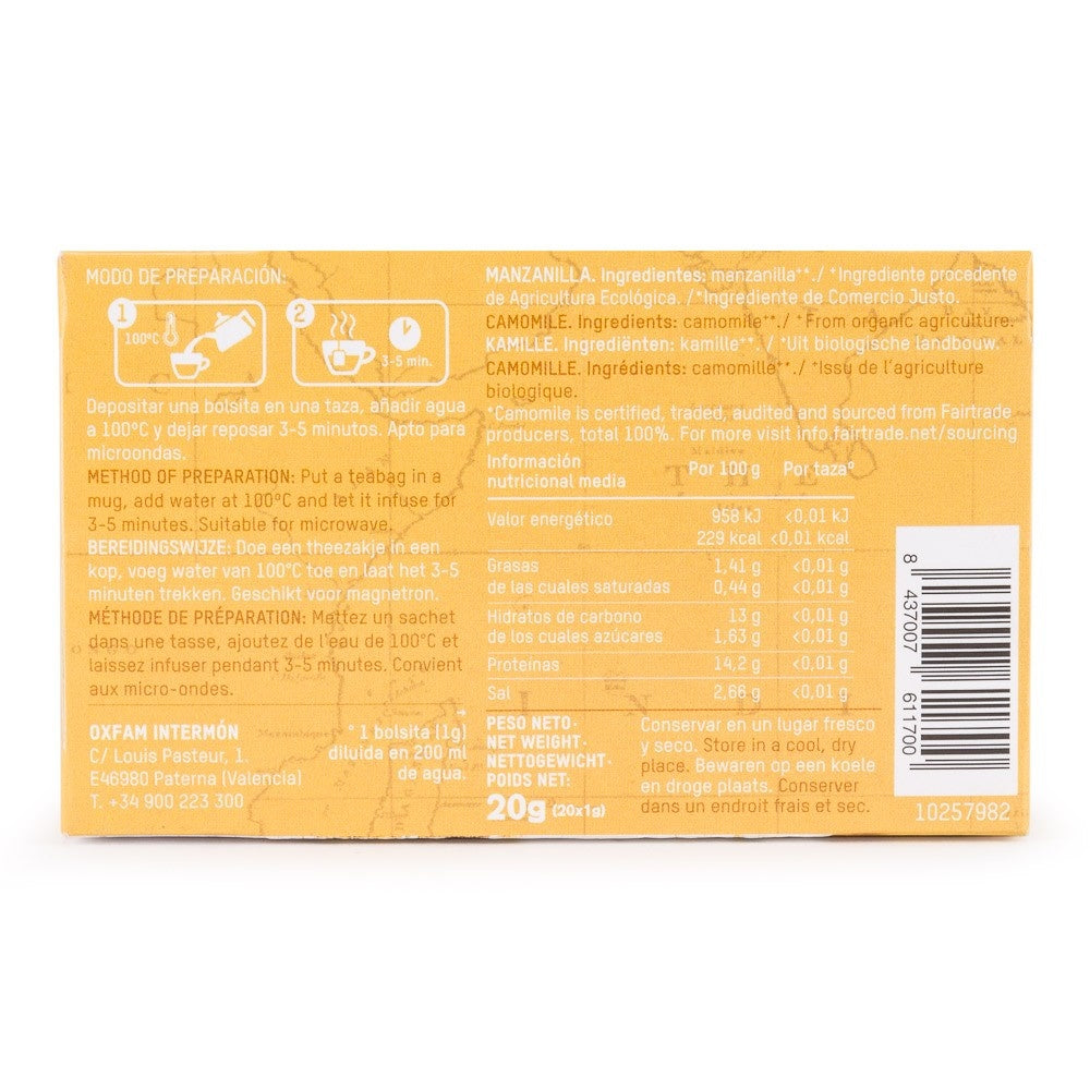 Manzanilla Bio Oi Tierra Madre 20 g