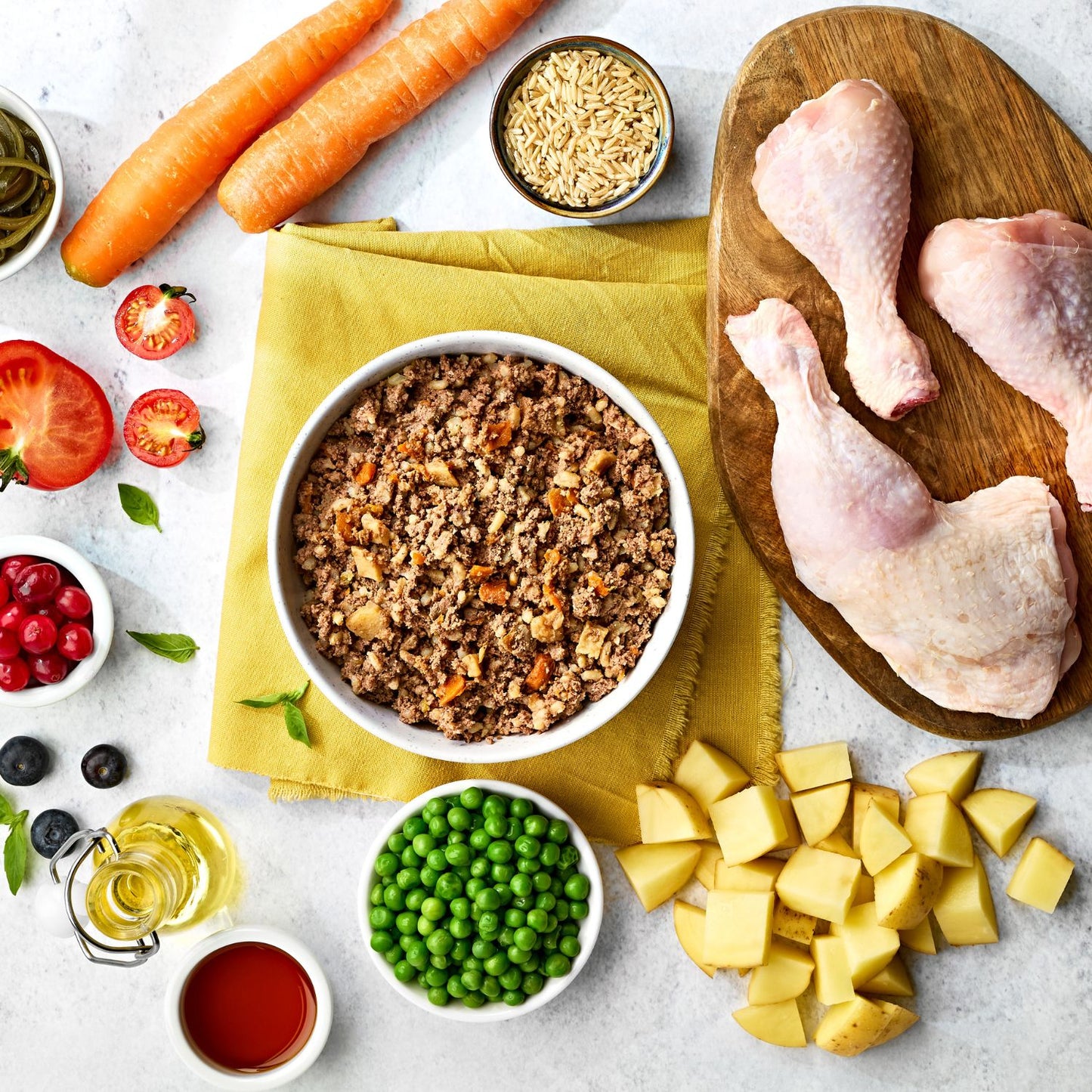 Naturo Comida Humeda Perro Pollo Arroz Y Veg 400g X 7 Tarrinas_2