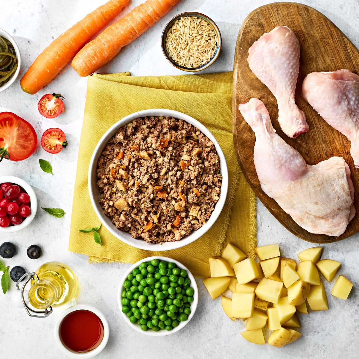 Naturo Comida Humeda Perro Pollo Arroz Y Veg 400g X 7 Tarrinas_2