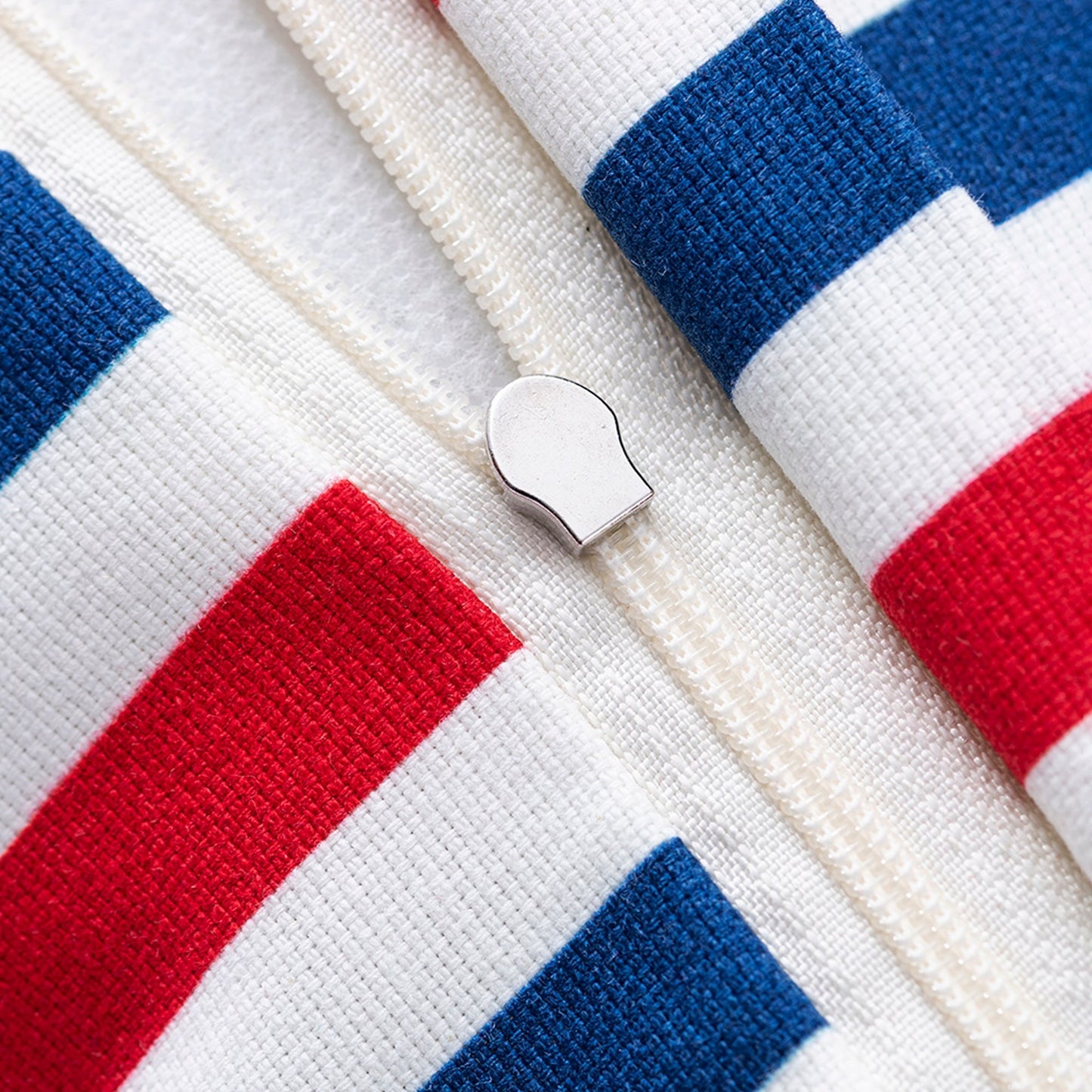 Funda De Cojín 40x40cm 100% Algodón 300gsm Rayas Yale El Ganso_3