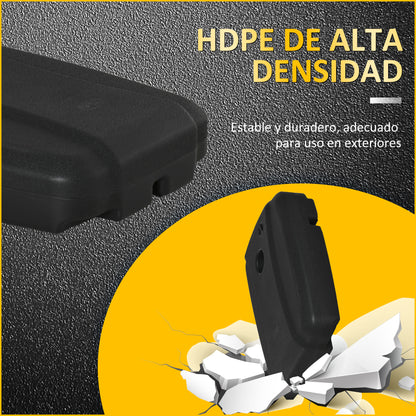 Outsunny Base Sombrilla Con 2 Ruedas Rellenable Agua 80kg Arena 90kg Mixto 100kg_5
