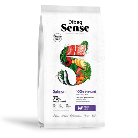 Dibaq Sense Grain Free Salmón Mini_0