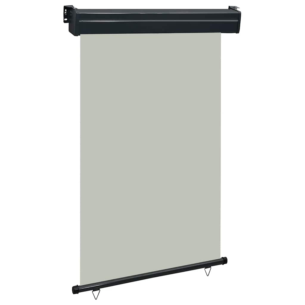 Vidaxl Toldo Lateral De Balcón Gris 125x250 Cm_0