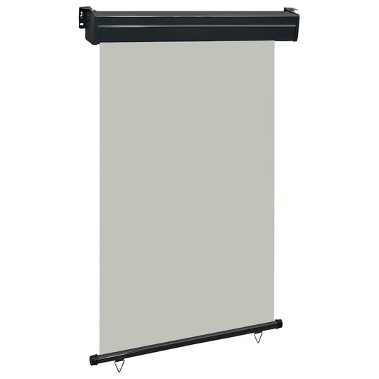 Vidaxl Toldo Lateral De Balcón Gris 125x250 Cm_0