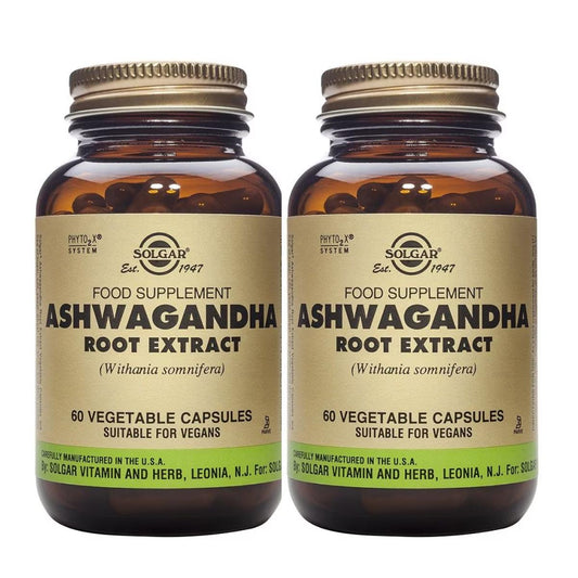Pack 2 x Ashwagandha 60 cápsulas vegetales