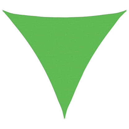 Vidaxl Toldo De Vela Hdpe Verde Claro 160 G/m² 6x6x6 M_0