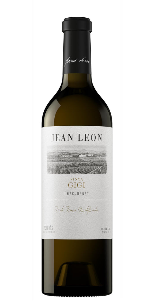 Vino blanco Vinya gigi chardonnay Jean Leon 75 cl_0
