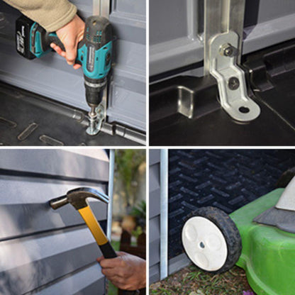 Cobertizo de jardín Skylight Deco gris deco Canopia by Palram 185x304 cm