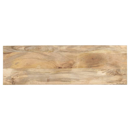 Mesa Consola De Madera Maciza De Mango 110x35x75 Cm_1