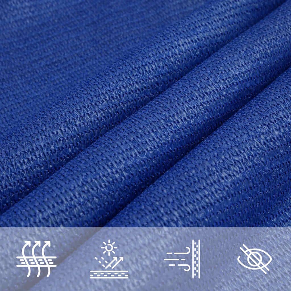 Vidaxl Toldo De Vela Rectangular Hdpe Azul 160 G/m² 5x7 M_4