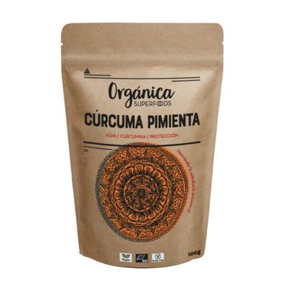 Cúrcuma Fermentada Raw Sin Gluten Bio 21g_0