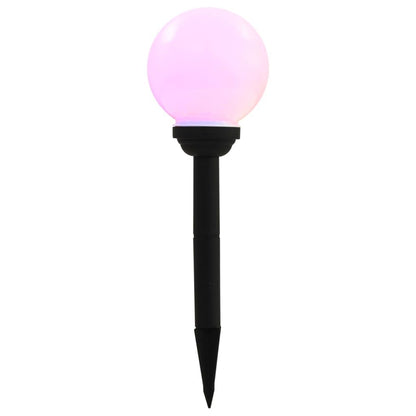 Vidaxl Lámparas Solares Esféricas De Exterior 8 Uds Led Rgb 15 Cm_4