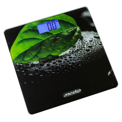 Báscula De Baño Digital Cristal Templado, Alta Medición 150 Kg 100 G, Apagado Automático, Fácil Uso Mesko Ms8149 Multicolor_0