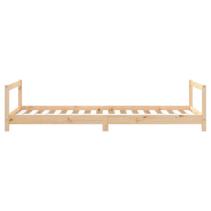 Vidaxl Estructura De Cama Para Niños Madera Maciza De Pino 90x190 Cm_4