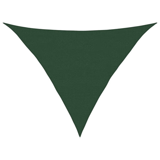 Vidaxl Toldo De Vela Hdpe Verde Oscuro 160 G/m² 5x5x6 M_0