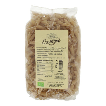 Macarrones Arroz Integral ECO Castagno 500 g
