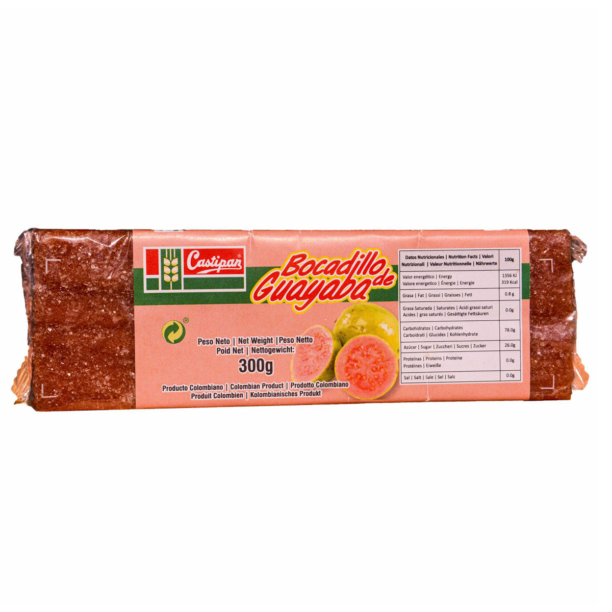 Lonja de Guayaba Castipan 300 g