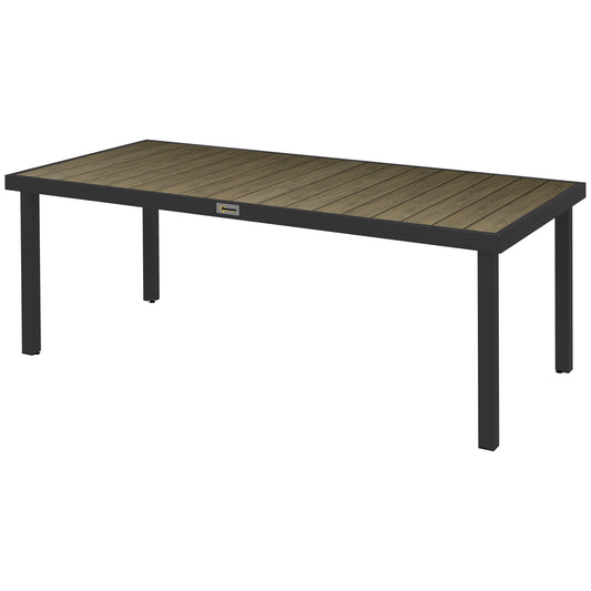 Outsunny Mesa De Comedor Exterior De Aluminio_0