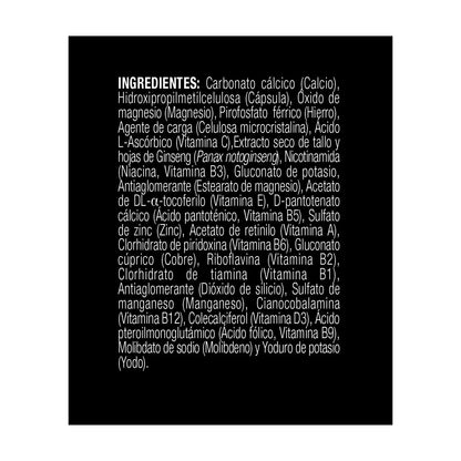 Polivitamínico deportivo Vitapower Powergym 120 cápsulas