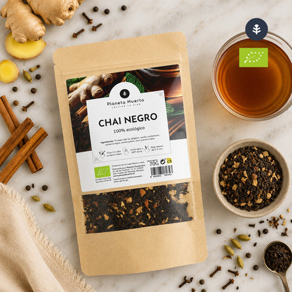 Té negro chai tea ECO Planeta Huerto 70g