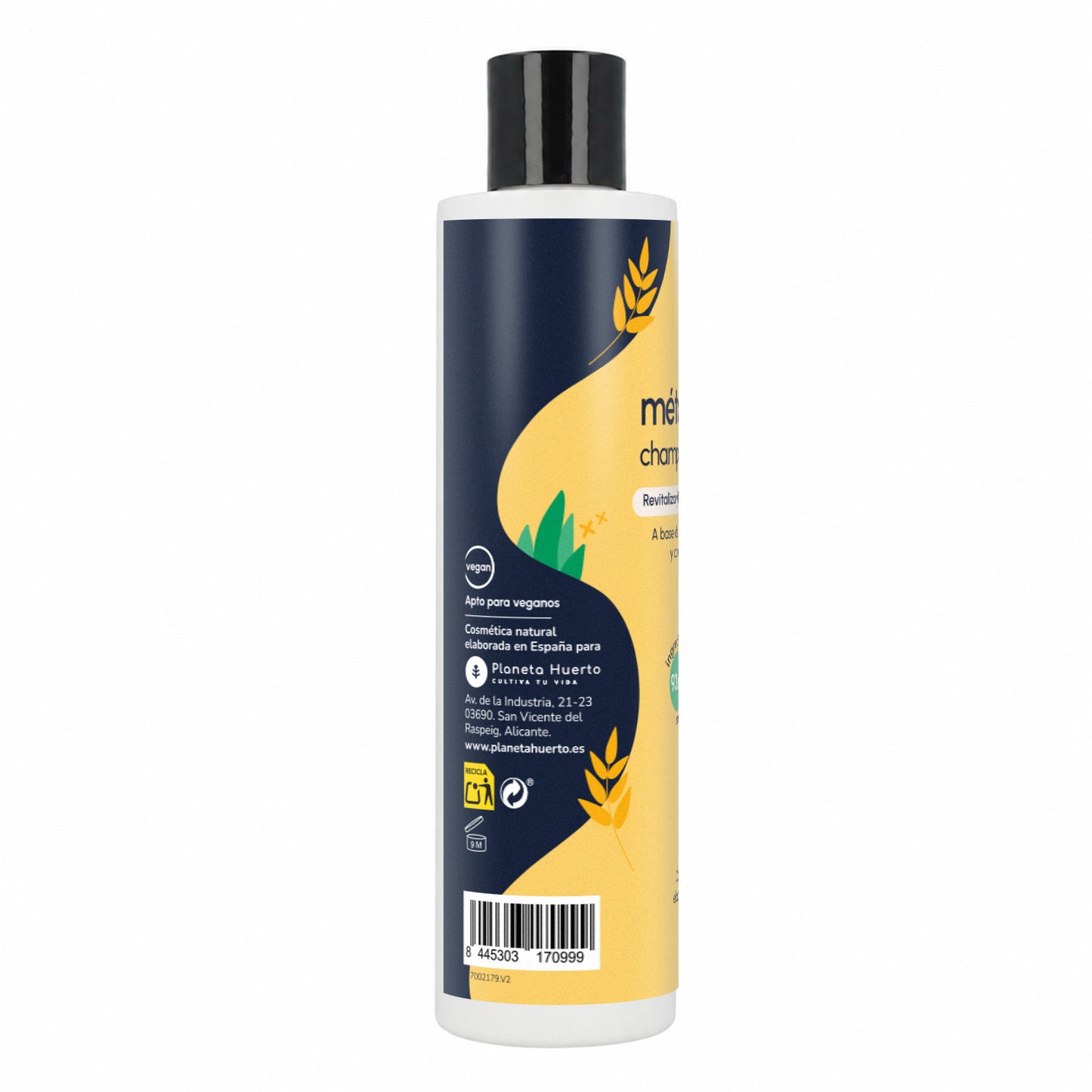 Champú Proteínas Hidrolizadas Método Curly Planeta Huerto 250 ml