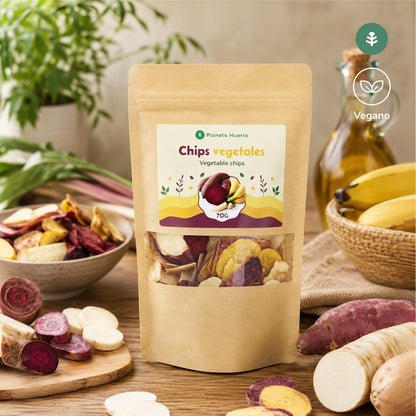 Chips vegetales Planeta Huerto 70 g