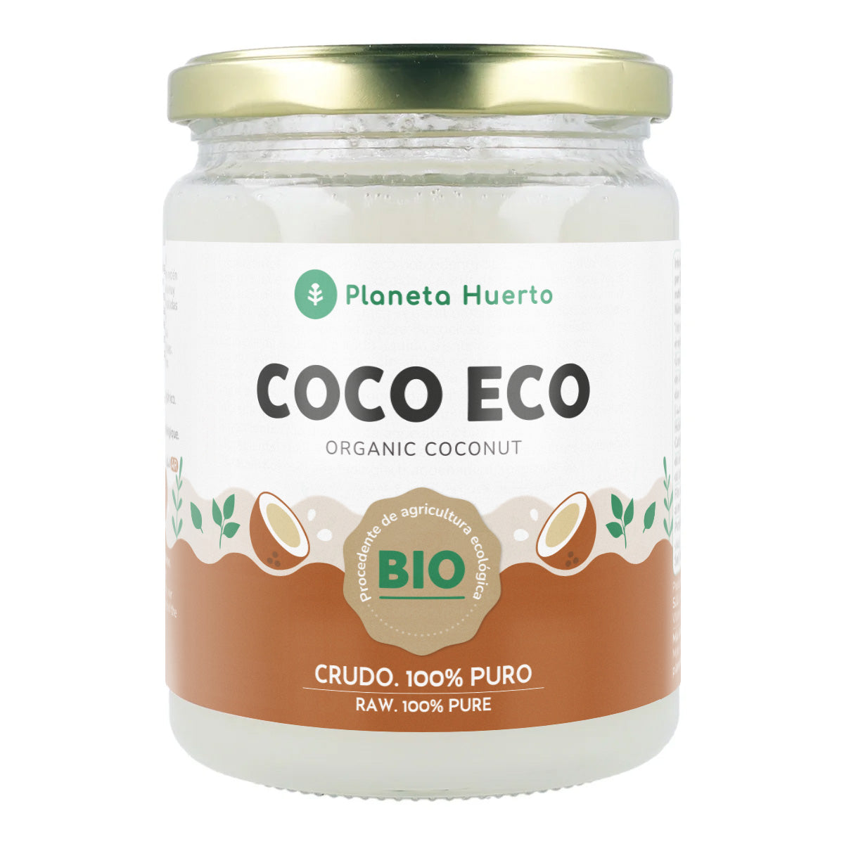 Aceite de coco ECO Planeta Huerto 430 ml