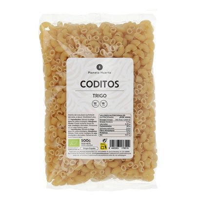 Coditos de trigo ECO Planeta Huerto 500gr
