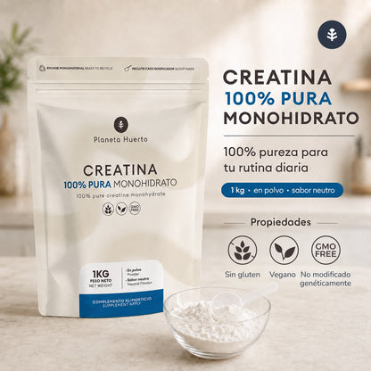 Creatina Monohidrato Planeta Huerto 1 kg
