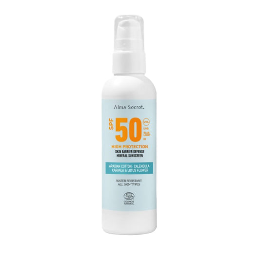 Crema protectora solar SPF 50 Alma Secret  200 ml