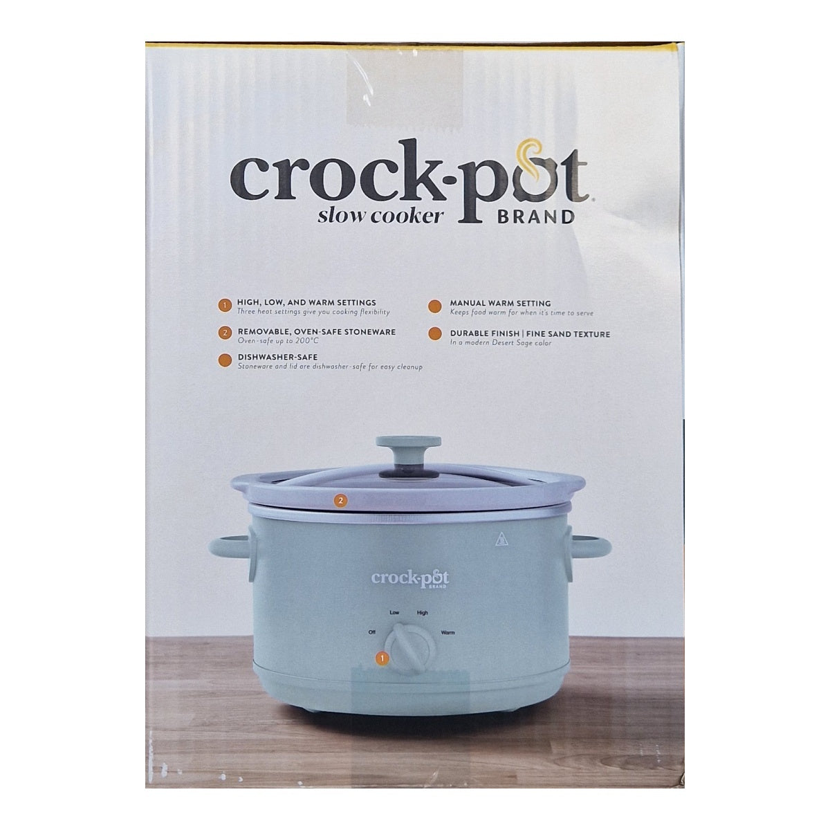 Crock-Pot Olla de Presión Manual 4,3L 5+personas CSC122X
