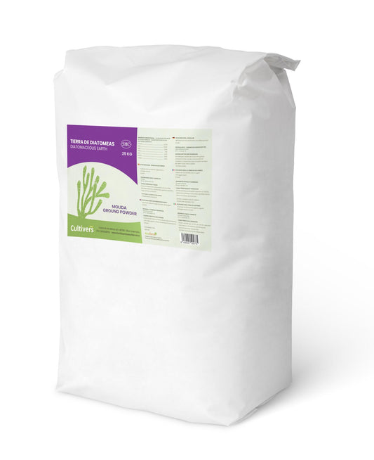 Cultivers Tierra De Diatomeas Molida Ecológica 25 Kg | Materia Prima Mineral De Algas Fosilizadas Molienda | Polvo…_0