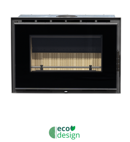 Insertables Con Ventilación A Leña Metlor Modelo Elos 75 Vitrus_0