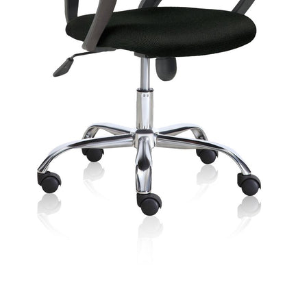 Silla De Oficina Logic Tejido, Negro, 60 X 90-102 X 60cm_2