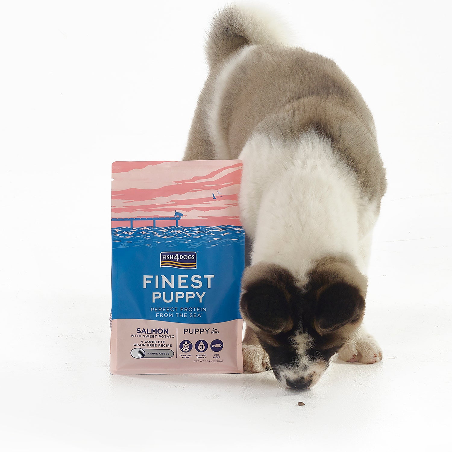Fish4dogs Pienso Para Cachorro Sin Cereales – Salmón Y Boniato 6 Kg_5