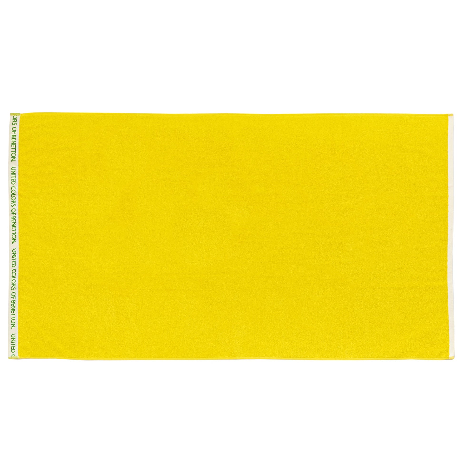 Toalla De Playa 90x160cm 380gsm 100% Algodón Velour Amarillo Rainbow