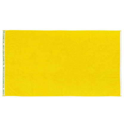 Toalla De Playa 90x160cm 380gsm 100% Algodón Velour Amarillo Rainbow