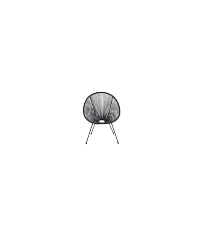 Pack De 2 Sillones Acapulco Acabado Negro, 85cm(alto) 80cm(ancho) 71cm(fondo)_2