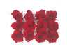 Mundo Eterno Rosas Rojas Preservadas 12 Unidades 3-4cm