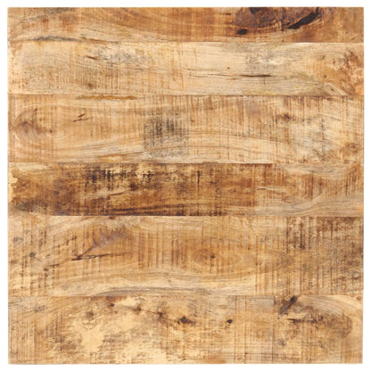 Mesa De Bistró Cuadrada Madera De Mango Rugosa 60x60x75 Cm_1